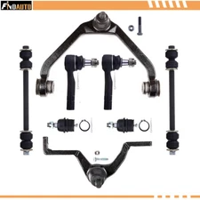 For 2001-2005 Ford Explorer 8PCS Front Upper Control Arm Ball Joint Tie Rod End