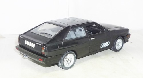 MODELLINO AUTO - AUDI QUATTRO 1986 - Metro - 1:24 - IN BUONO STATO - Foto 2 di 11