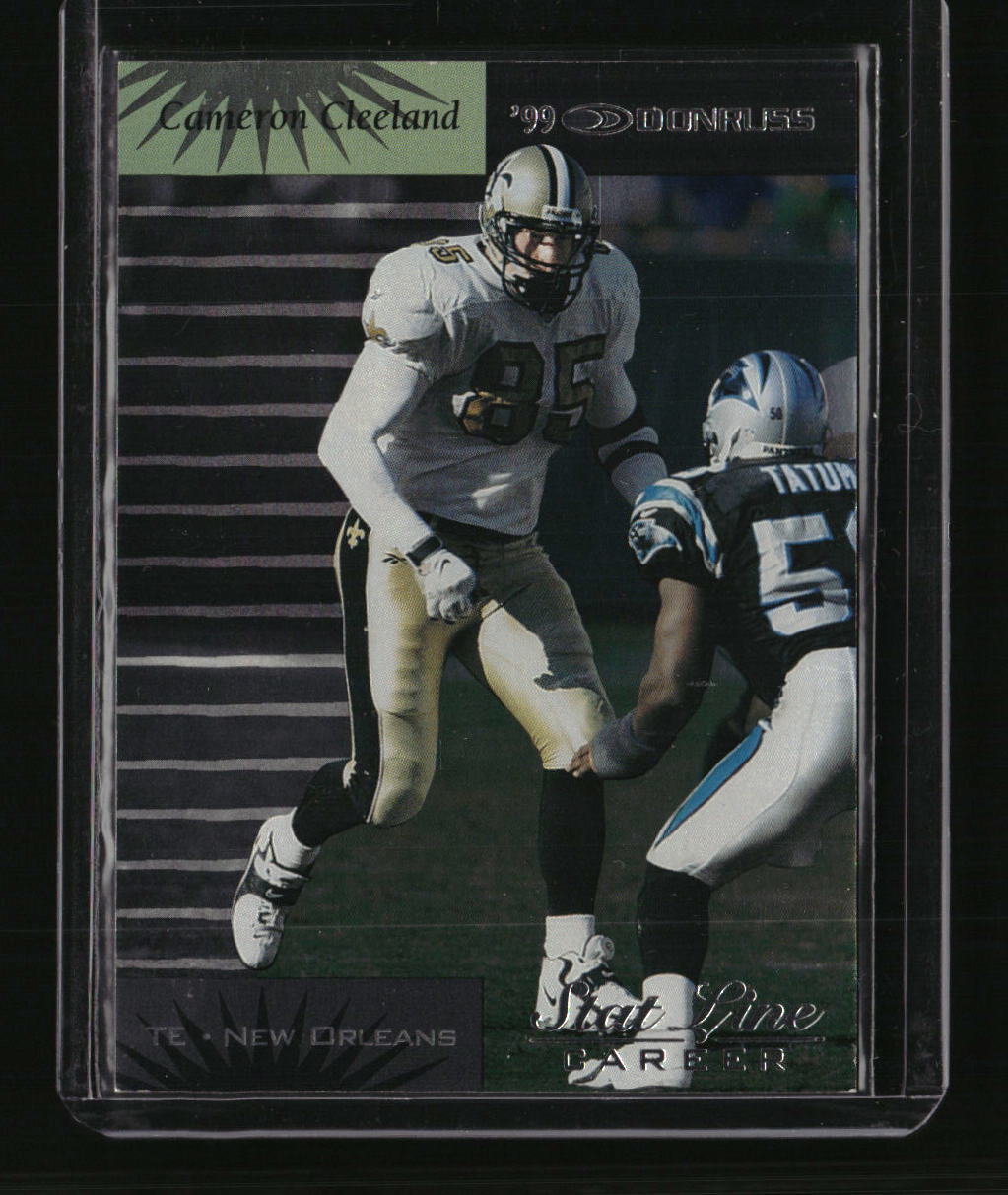 1999 Donruss #83 Cameron Cleeland Stat Line Career #/54