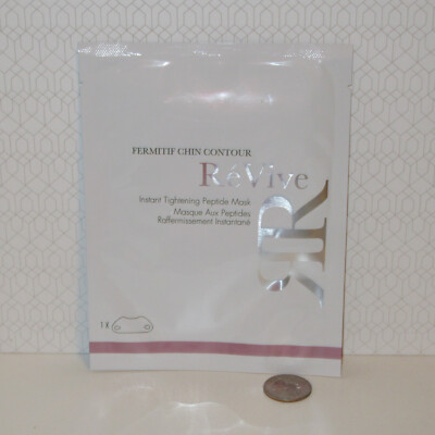 NEW Revive Fermitif Chin Contour Instant Tightening Peptide Mask 1 Treatment