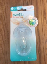 Evenflo Balance  Vented Nipples 8m - 2 CT-Brand New-SHIPS N 24 HOURS
