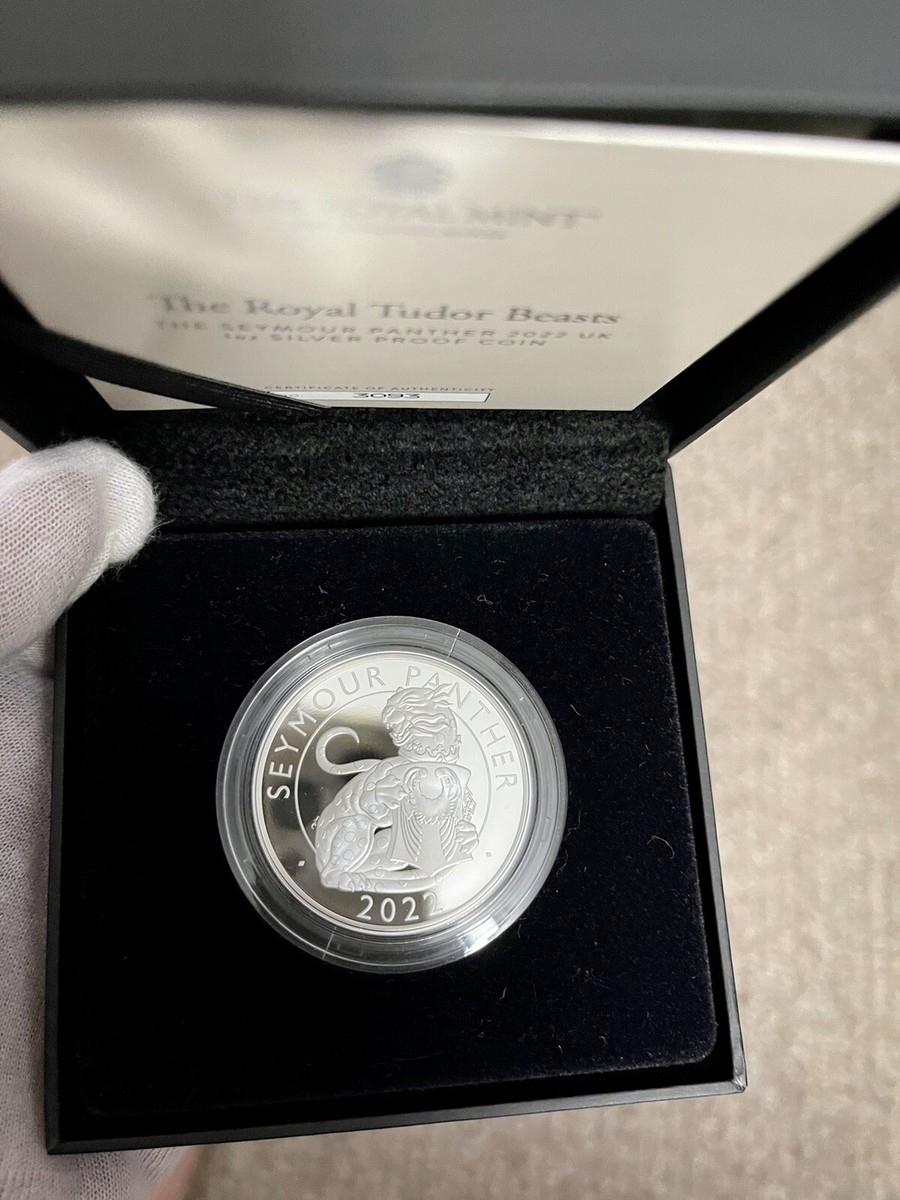2022 Great Britain Royal Tudor Beasts Seymour Panther 1 oz Silver