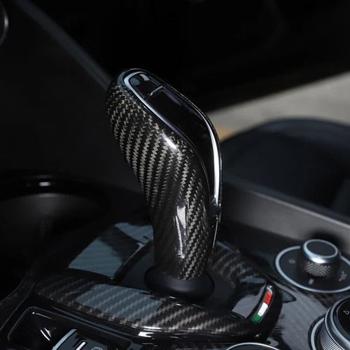 For 2017-2023 Alfa Romeo Stelvio Real Carbon Fiber Full Inner Kit Cover Trim Set - Picture 16 of 30