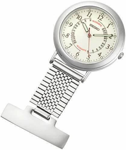 SEIKO Watch pocket watch SVFQ003 nurse watch dial with simple pulse rate monitor