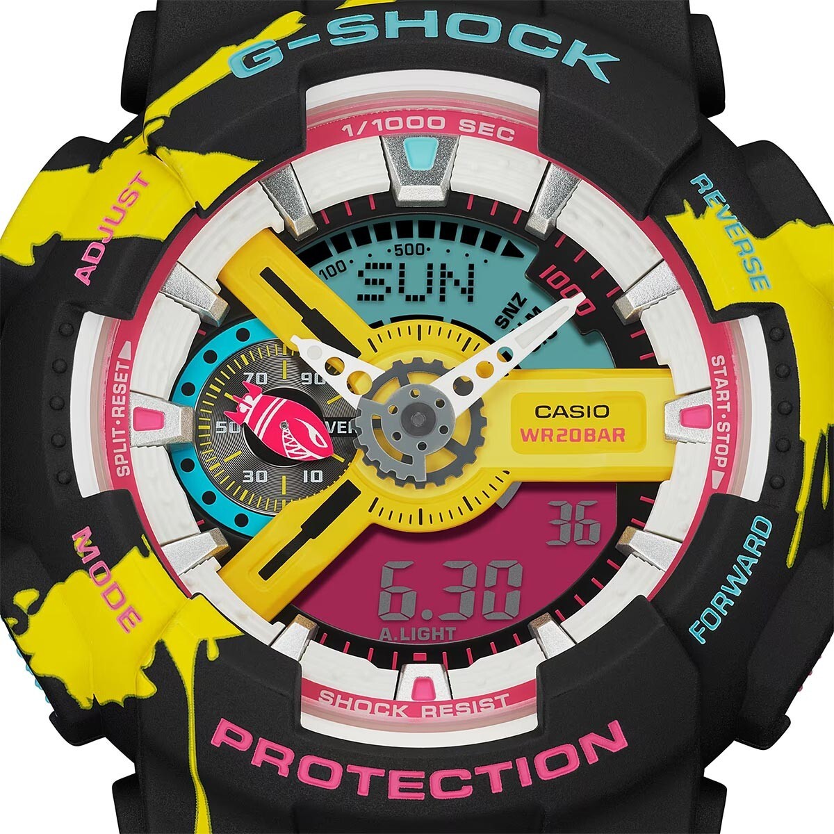 Casio G-Shock League of Legends Jinx Limited Edition GA-110LL-1A