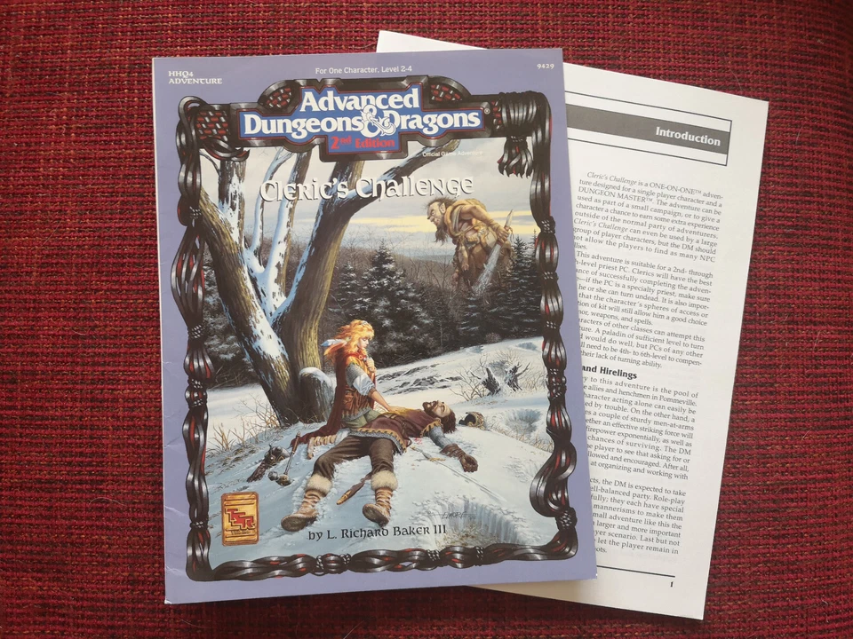 Cleric's Challenge A D&D Dungeons & Dragons - Bild 1 von 1