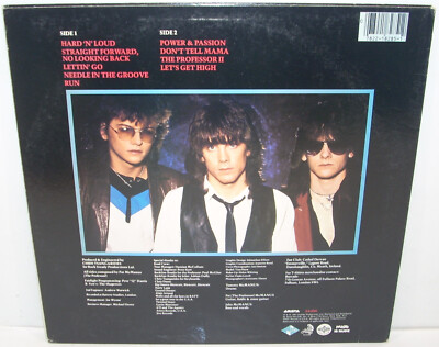 MAMA'S BOYS - POWER AND PASSION ( LP ) JL 8-8285 1st US Plays