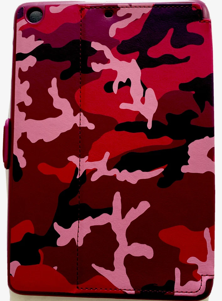 Speck Stylefolio Case iPad Mini/2/3 -Smart Camo Grey/Boysenberry Purple #C173 - Image 3 of 4