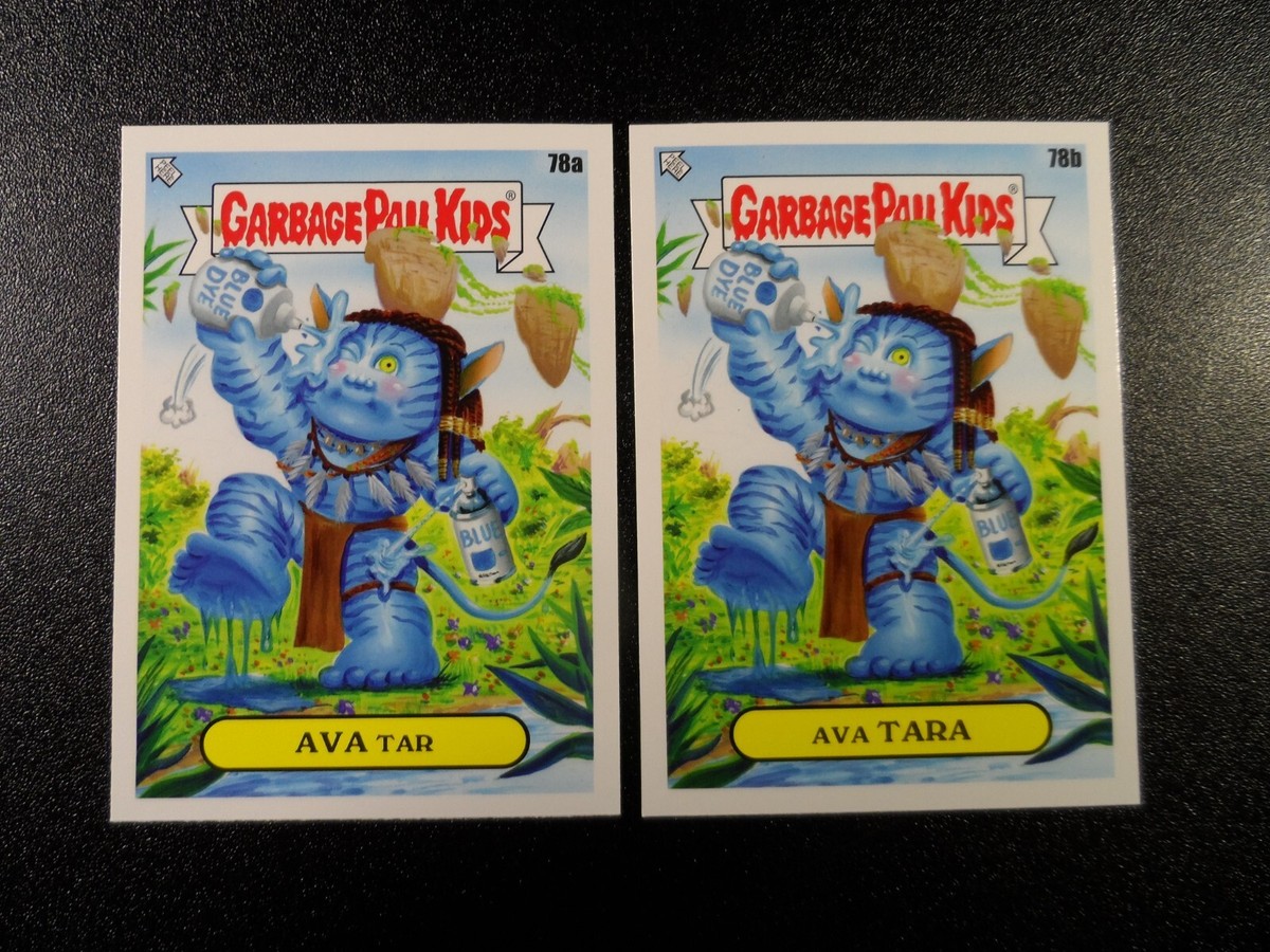 James Cameron Avatar Zoe Saldana Spoof 2023 Garbage Pail Kids 2