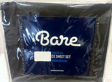 Bare Home Premium 1800 Microfiber Twin XL Bed Sheet 4pc Set Black