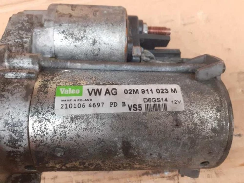 02M911023M Motorino De Avviamento per AUDI A3 (8P1) * 205845 - Foto 2 di 5