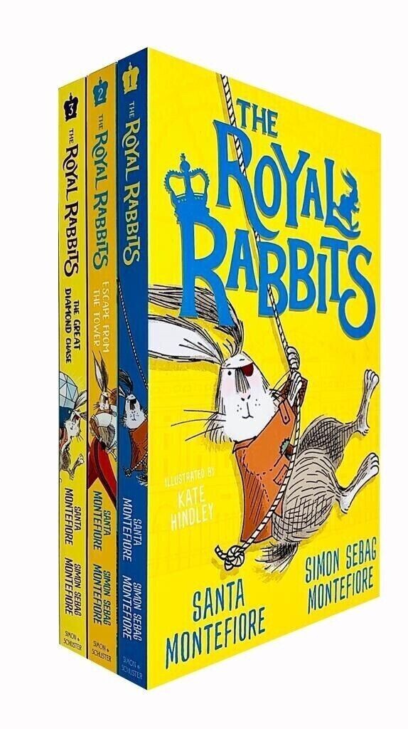 The Royal Rabbits Series 3 Books Collection Set by Santa, Simon Sebag Montefiore