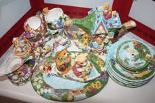 teddy bear tea set 1996