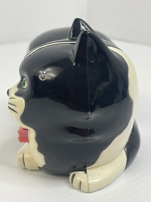 Vintage Japan Cat Shaped Alarm Clock Collectible *No Sound Or