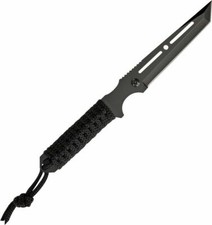210992 Slick Sniper I Fixed Blade Knife With Cord Wrapped Handles