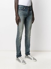 Saint Laurent D24 Skinny Jeans in Washed Blue Denim - 30, 32 & 34 - BNWT, £735