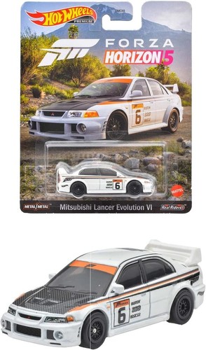 Hot Wheels Mitsubishi Lancer Evolution VI Forza Horizon 5 Diecast Auto Modell 1/64 - Bild 3 von 5