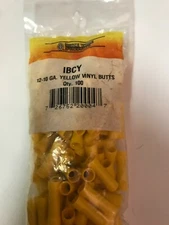 Mize Wire Products IBCY 100pc 12-10 GA Vinyl BUTT Connector 