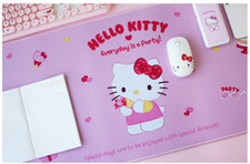 Hello Kitty Wide Long Mouse Pad Sanrio Desk Mat