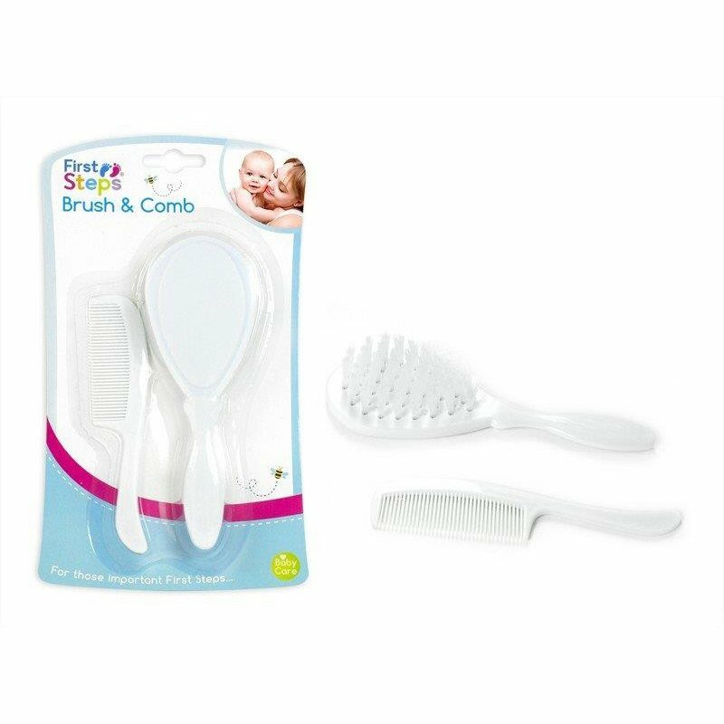 Baby Brush Comb Set Soft Gentle for Baby First Steps Gift Ideas