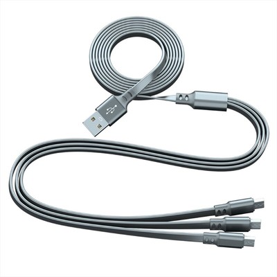 1.5 for M Multifunction Three in One Micro USB Charging Cable for Andriod