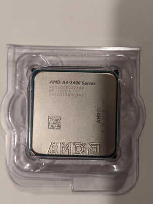 AMD A4-3400 AD3400OJZ22HX Dual Core Socket FM1 CPU