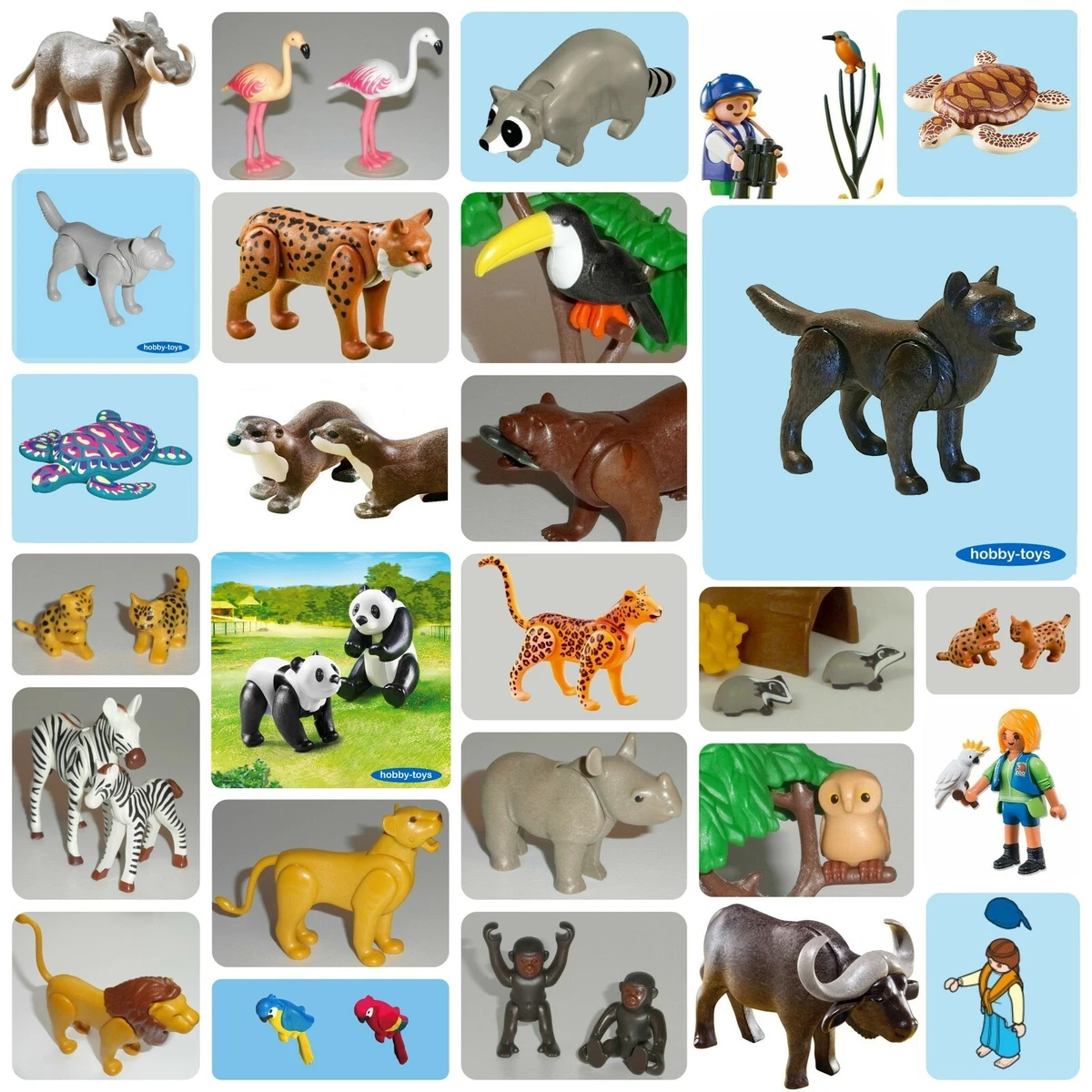 * Playmobil ANIMALS * ZOO / SAFARI / CIRCUS / PETTING ZOO / NOAH'S ARK *