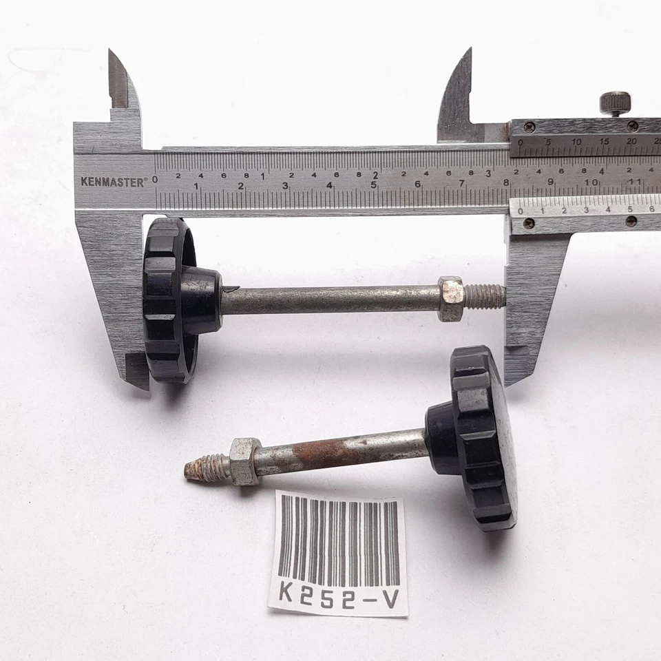 Honda Cub C50 C65 C70 C90 CT90 CT200 Latch Knob Side Cover L/R NOS - Изображение 4 из 4