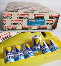 RARE VINTAGE 80'S CARRERA STRUCTO SLOT CAR CHARGER 98709  VARTA BATTERY NEW MIB