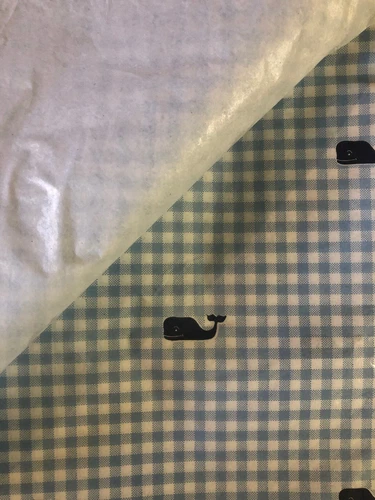 240 Tissue Paper White, Gingham whale 20x 30Large Sheets Gift Wrap Wrapping Gift