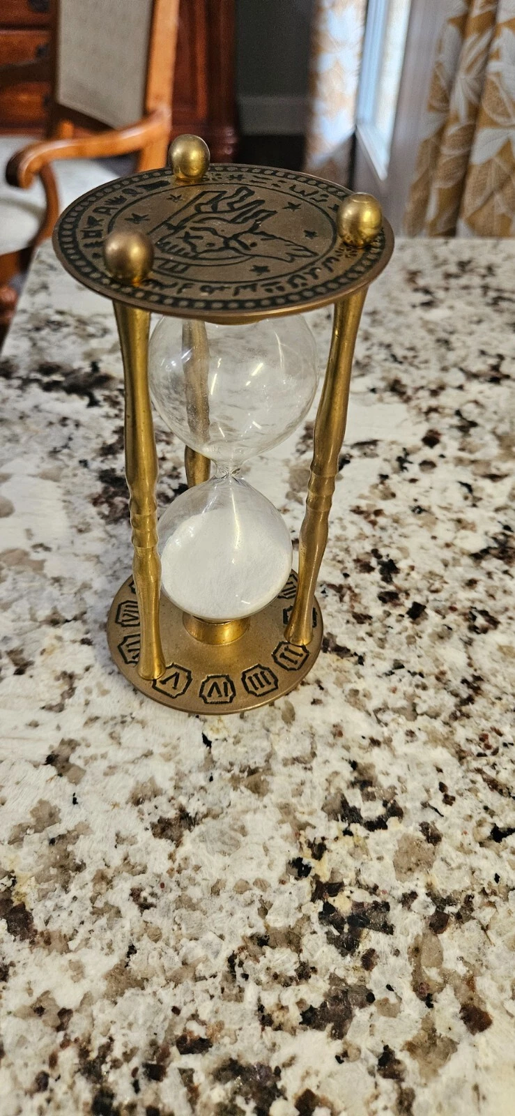 7" ARABIC HOUR GLASS