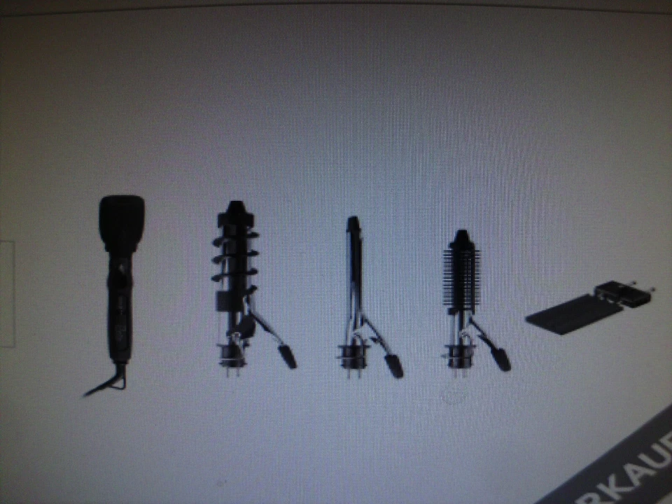 Multifunktionsstyler »RHC 41«, Keramik-Keratin 25 Watt 7 Aufsätze *B-Ware