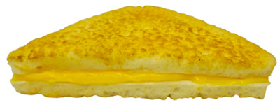 Display Fake Food Prop Grilled Cheese Sandwich