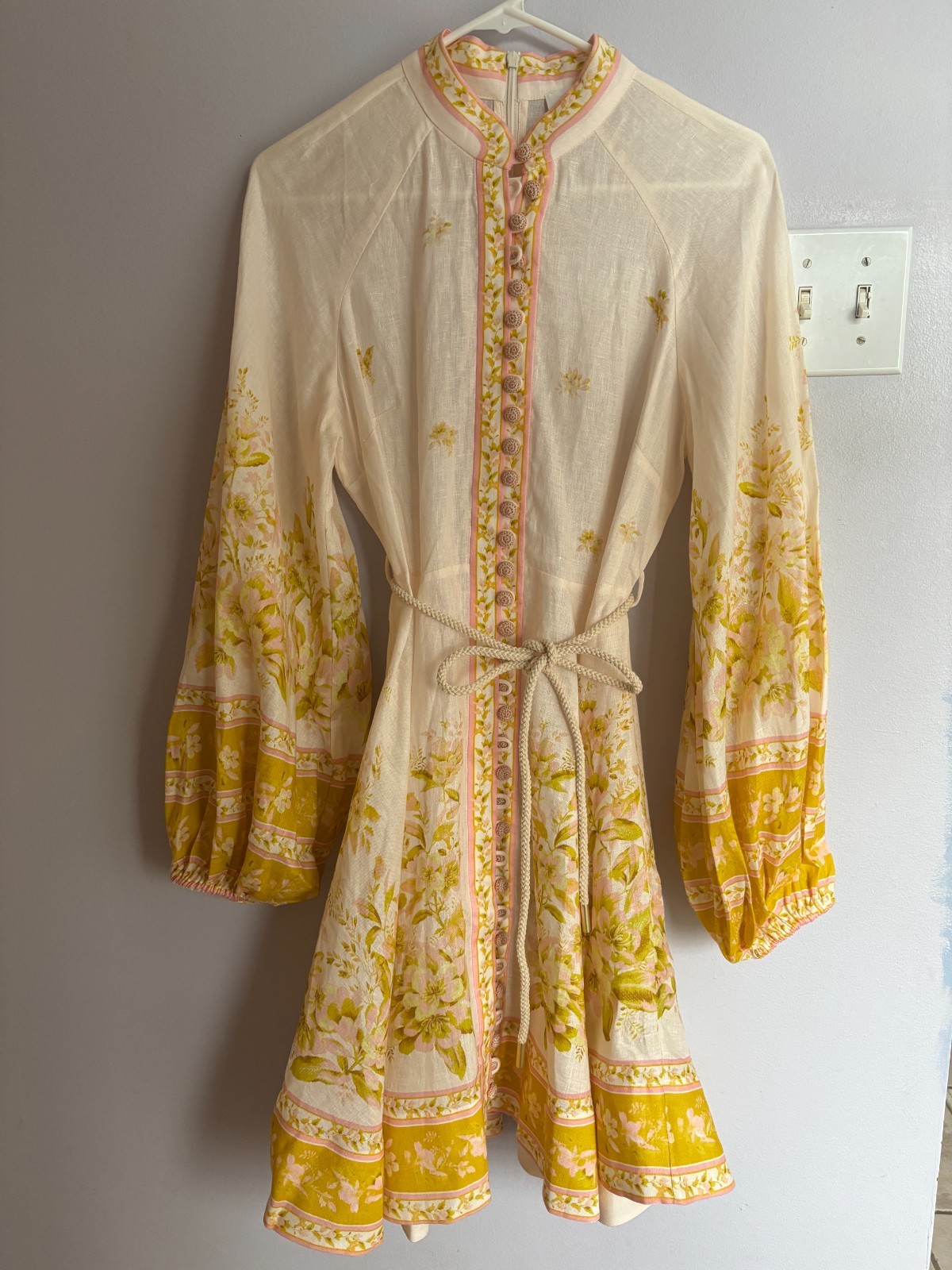 Zimmermann Floral Mini Dress Size 3/US 10