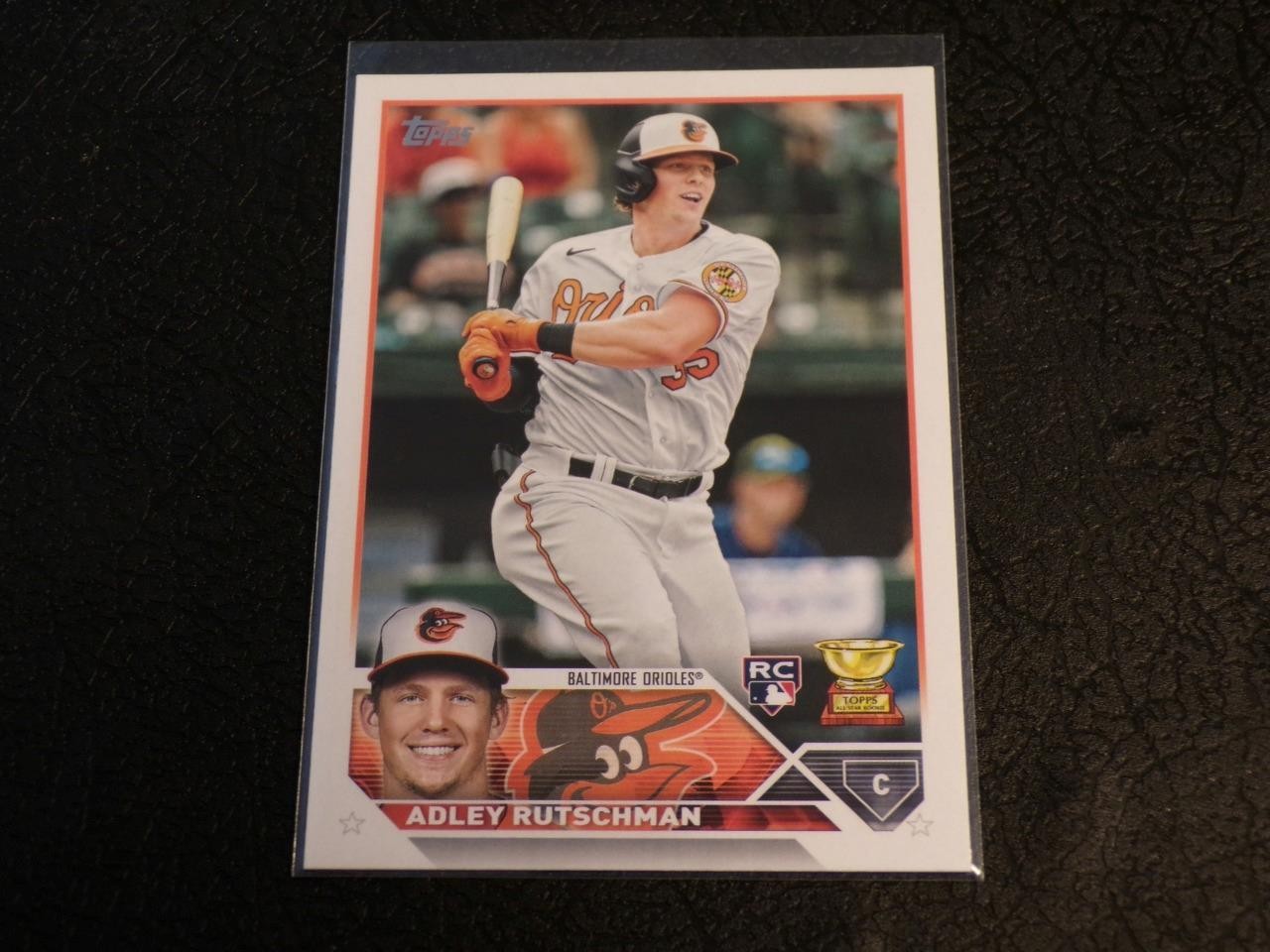 2023 Topps #250 ADLEY RUTSCHMAN RC Rookie! ORIOLES!