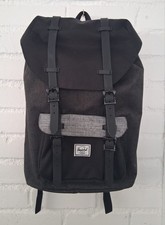 Herschel Supply Co Little America Zaino Manica per Laptop Nero Grigio 25L