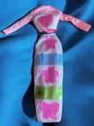 Vtg  Mattel Picture Pockets 2000 Y2k Barbie Doll Skirt & Top Pink Stars Hearts