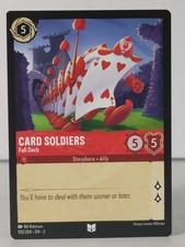 Card Soldiers - Full Deck - Rise of the Floodborn LORCANA 105/204 - singles
