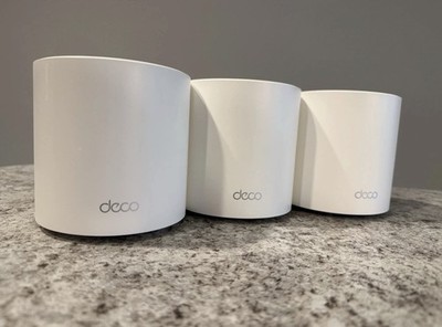 3 TP-Link Deco X55 AX3000 WiFi 6 Mesh System - Covers up to 6500 Sq.Ft