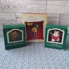 Lot of 3 Hallmark Ornaments '87 & '88 Teacher's Keepsake, Crayola — photo 1