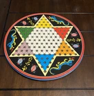 Vintage Ohio Art USA 12” Tin Chinese Checkers / Checkers Game - No Game Pieces