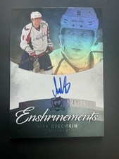 2012-13 The Cup Hockey Enshrinements Alex Ovechkin Auto #43/50 Card CE-AO
