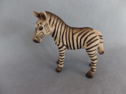 vintage Schleich family of 4 ZEBRA 4" to 2½" long about 3" tall D-73527 - Picture 7 of 8