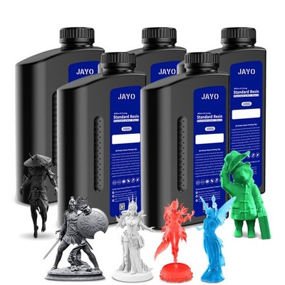 JAYO 1KG Standard/ABS-Like/Water Washable 405nm UV Resin 4K 6K 8K LCD 3D Printer