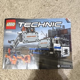 LEGO Technic 42062 Container Yard Construction 100% Complete w/ manual  No Box
