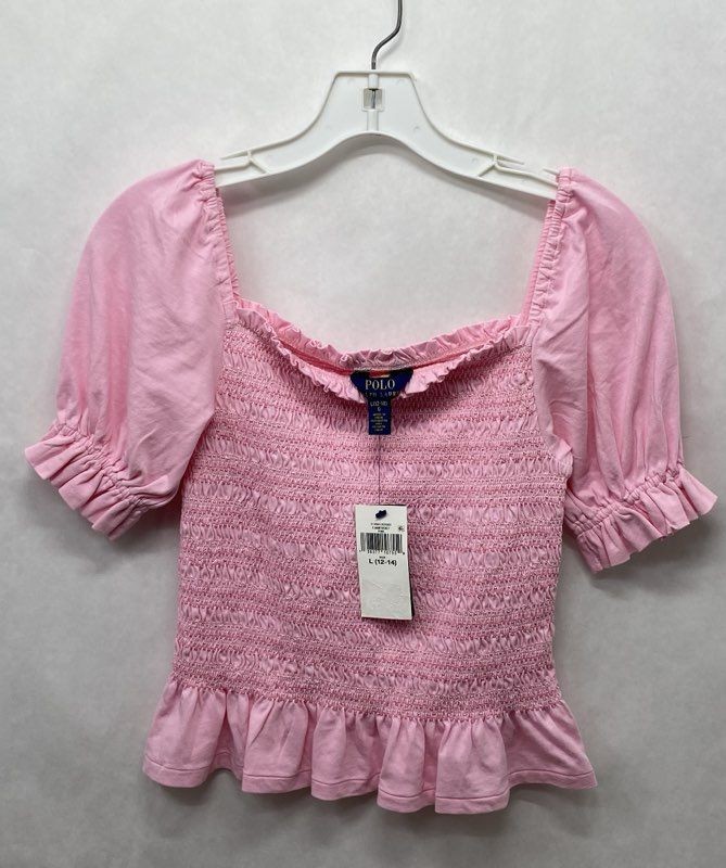 Polo Ralph Lauren Girls' Smocked Top - Size L(12-14) NWT