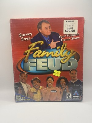 Brand New Family Feud Game Show PC 2000 Hasbro Windows 95 98 (Sealed Box)