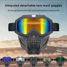 Off-road goggles windproof vintage outdoor riding and skiing face mask glasses