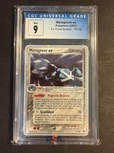 Metagross ex graded CGC 9 for sale on eBay