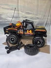 VINTAGE 1980 TONKA FORD BLACKBIRD 4X4 MONSTER TRUCK #14 FLAG Jack Motorcycle